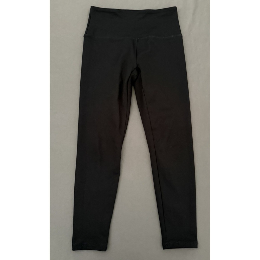 Zobha Thicker Leggings Women's Size Medium Black Stretch Athletic